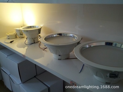 3寸白色压铸LED筒灯外壳 简约设计与品质照明的完美结合
