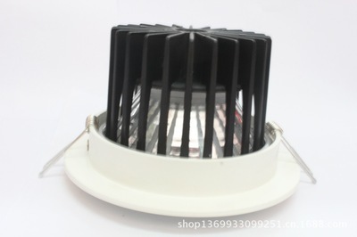 15-18W COB喷白金边天花灯 品质灯饰配件的匠心之选